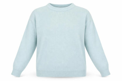 Womens UK Size M Damart Blue Pullover Jumper