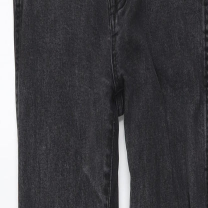 Gap Womens Grey Cotton Skinny Jeans Size 25 in L26 in Regular Button