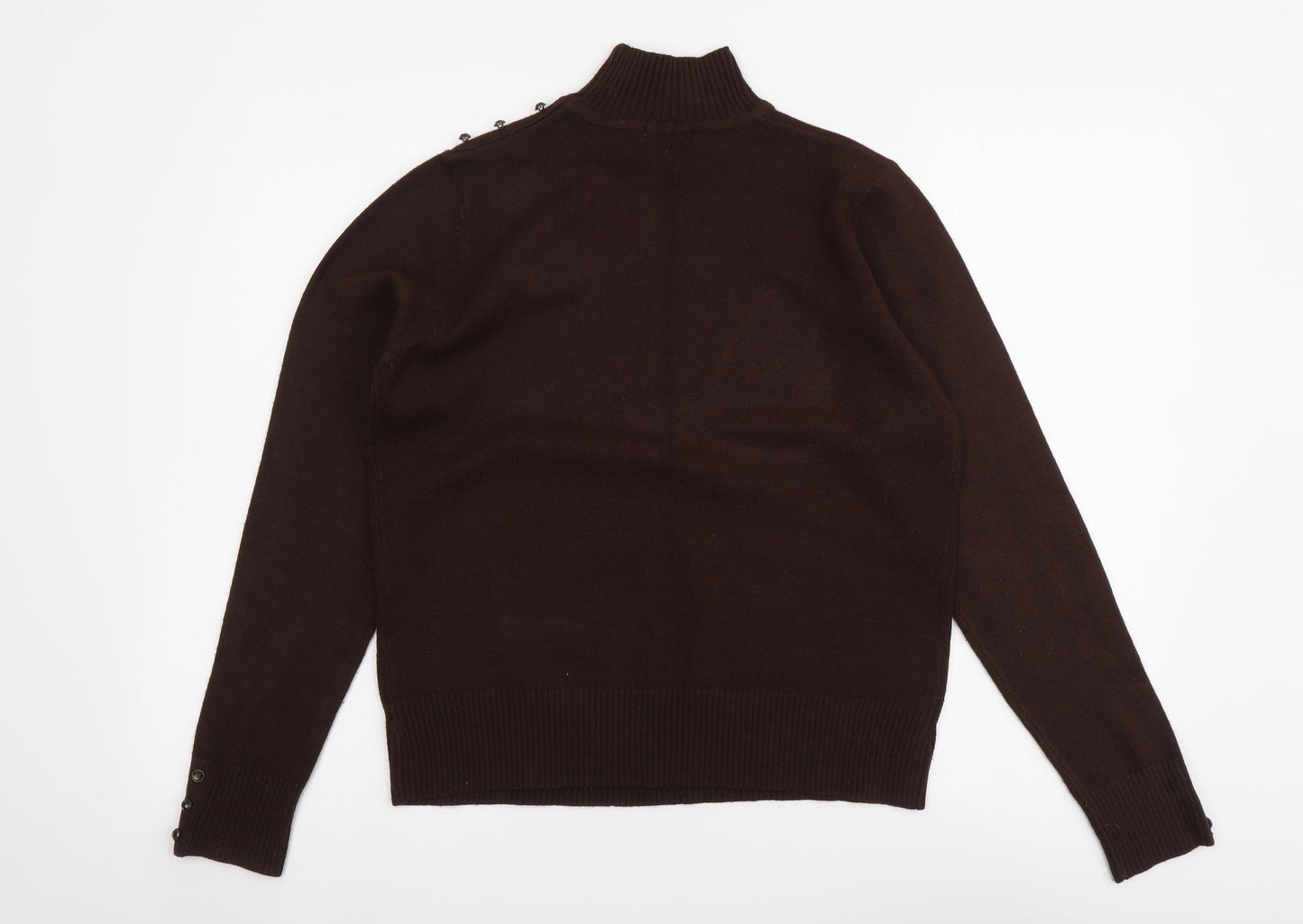 Womens UK Size M Berkertex Brown Pullover Jumper
