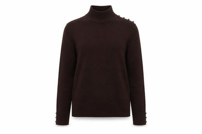 Womens UK Size M Berkertex Brown Pullover Jumper