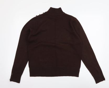 Womens UK Size M Berkertex Brown Pullover Jumper