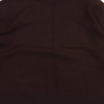 Womens UK Size M Berkertex Brown Pullover Jumper