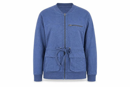 Next Womens Blue Jacket Coatigan Size 16 Zip