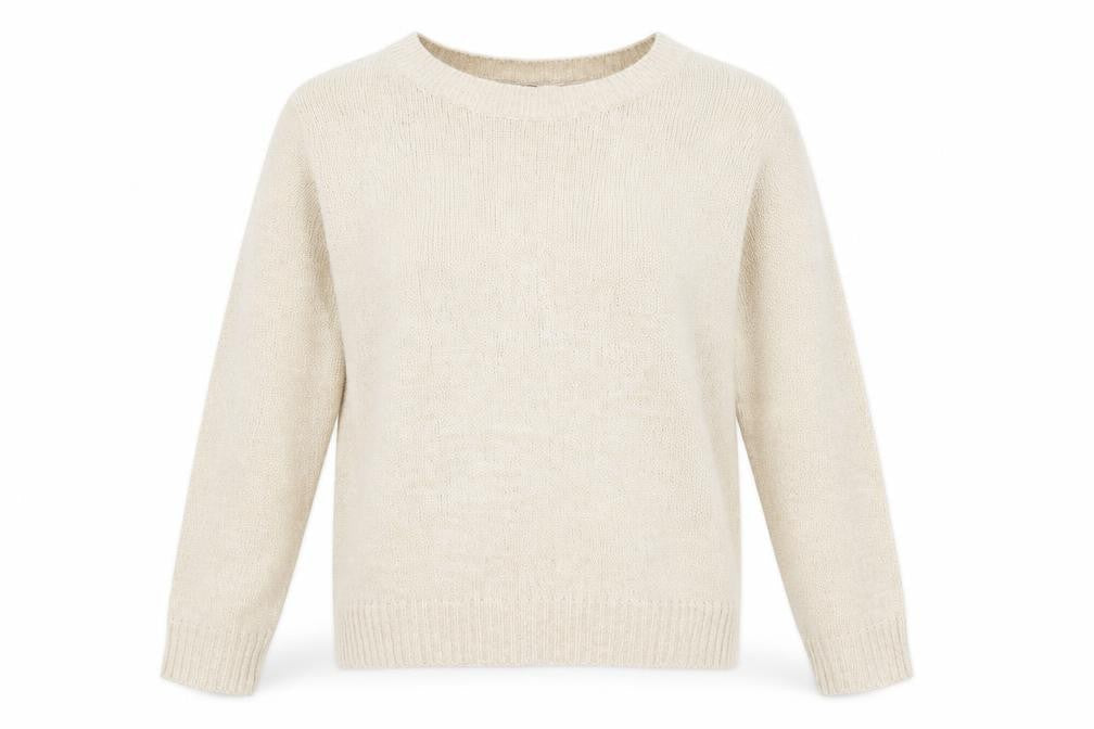Womens UK Size M H&M Beige Pullover Jumper