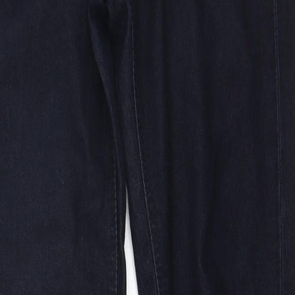 Denim & Co. Womens Blue Cotton Jegging Jeans Size 8 L30 in Regular