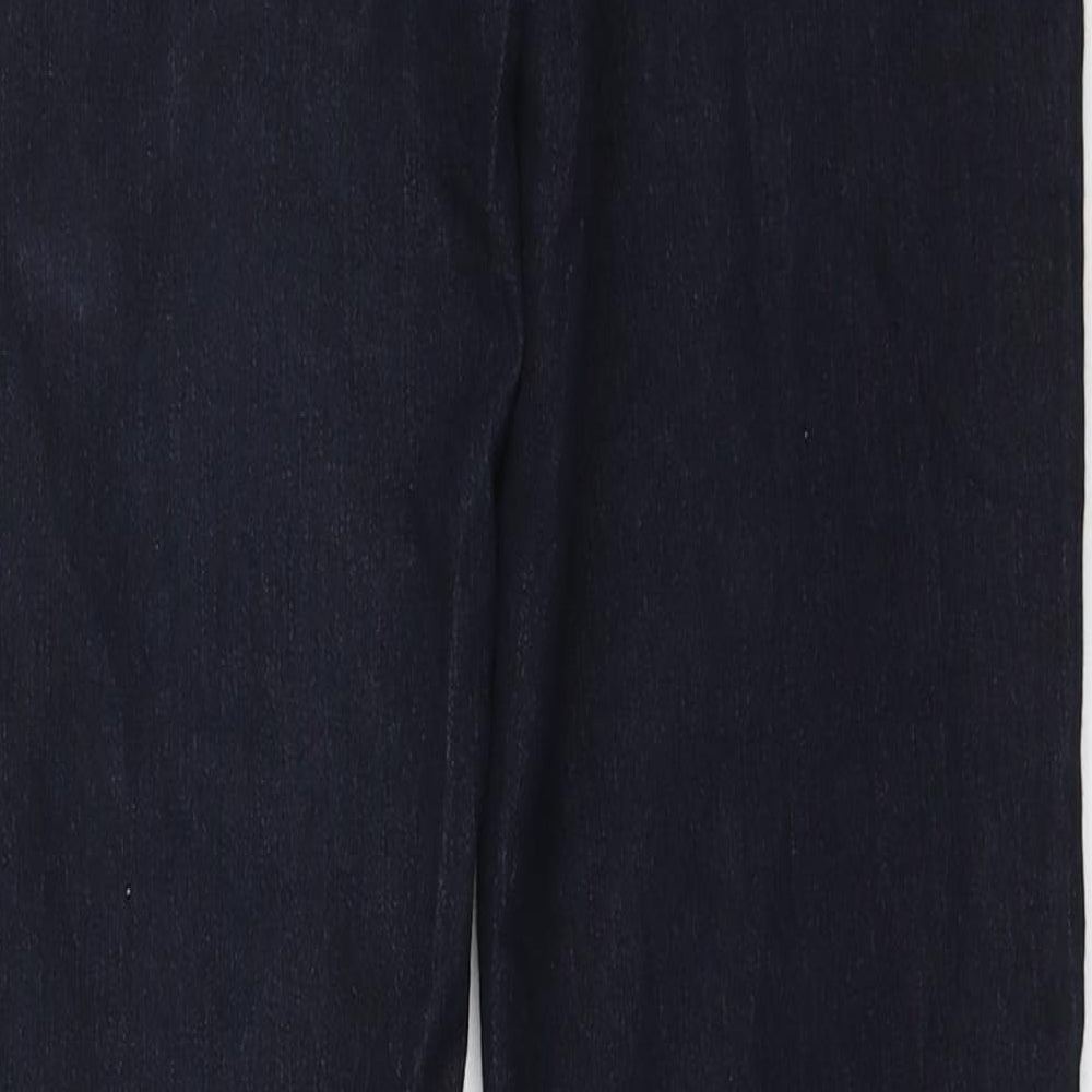 Denim & Co. Womens Blue Cotton Jegging Jeans Size 8 L30 in Regular