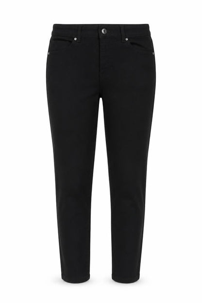 Womens UK Size 14 Denim & Co. Regular Fit Skinny Black Jeans