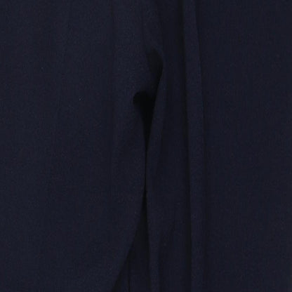 Womens UK Size 8 Peacocks Regular Fit  Blue Trousers