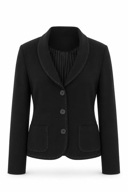 Womens UK Size 10 NEXT Regular Black Blazer