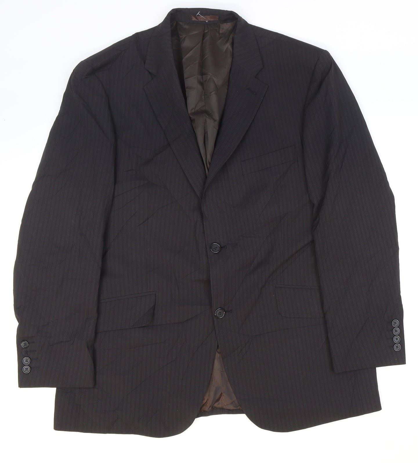 Mens UK Size 42 Tom English Regular Black Suit Jacket