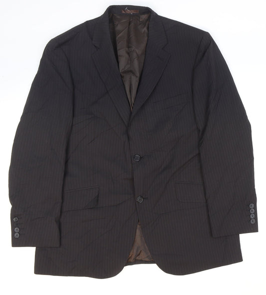 Mens UK Size 42 Tom English Regular Black Suit Jacket