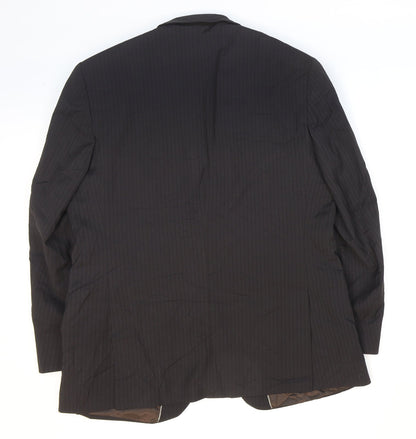 Mens UK Size 42 Tom English Regular Black Suit Jacket