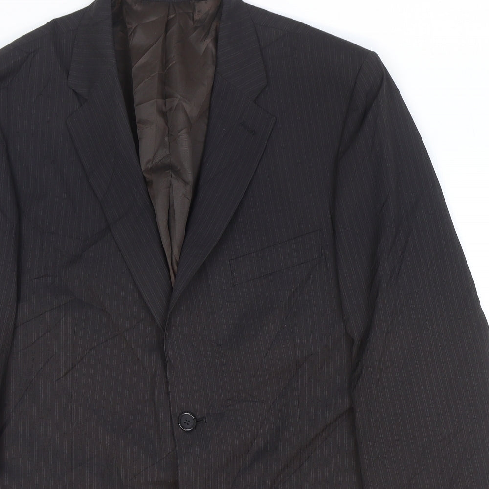 Mens UK Size 42 Tom English Regular Black Suit Jacket