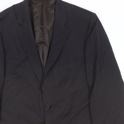 Mens UK Size 42 Tom English Regular Black Suit Jacket