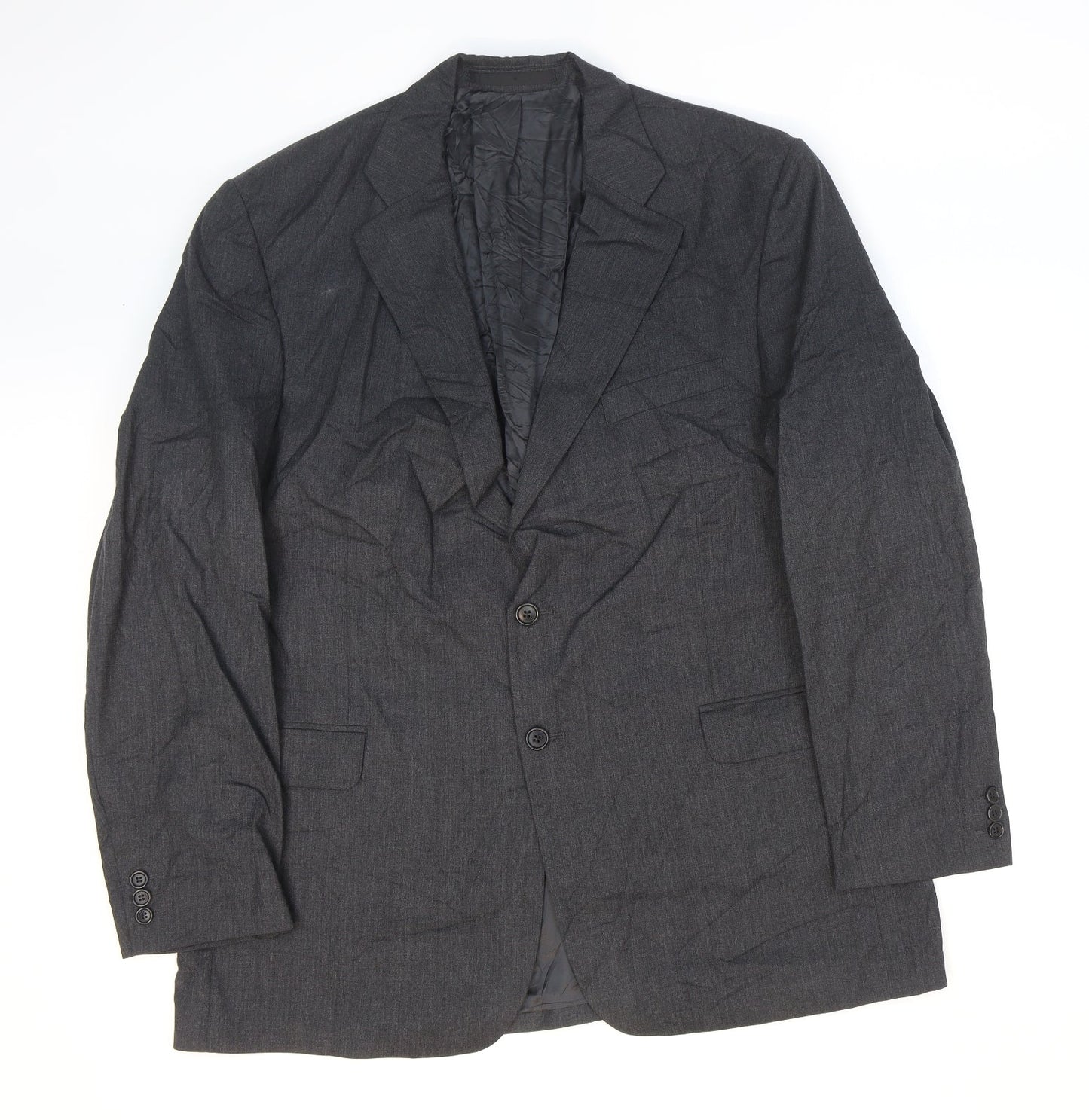 Mens UK Size 46 Marks and Spencer Regular Grey Suit Jacket