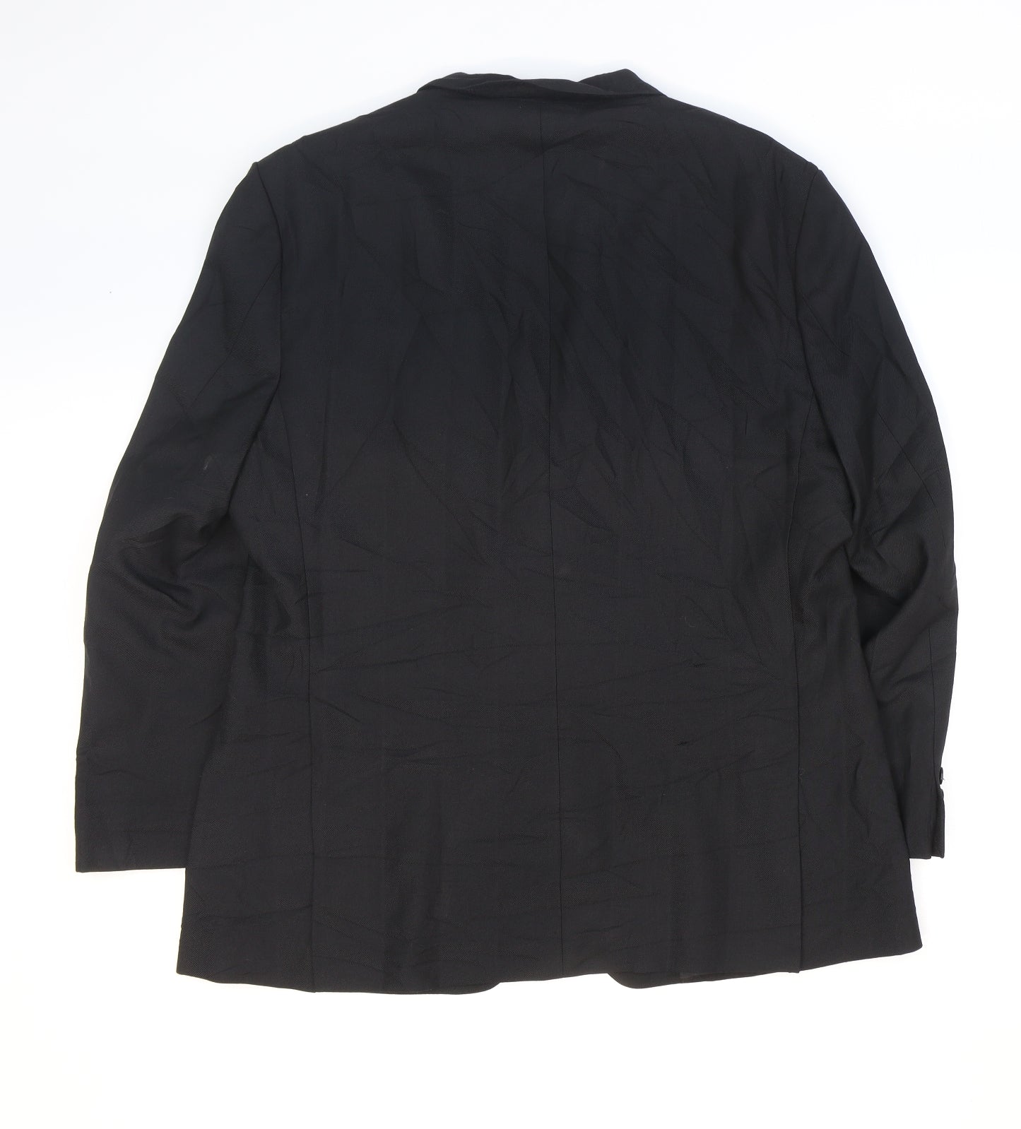 Mens UK Size 40 Hugo James Regular Black Suit Jacket