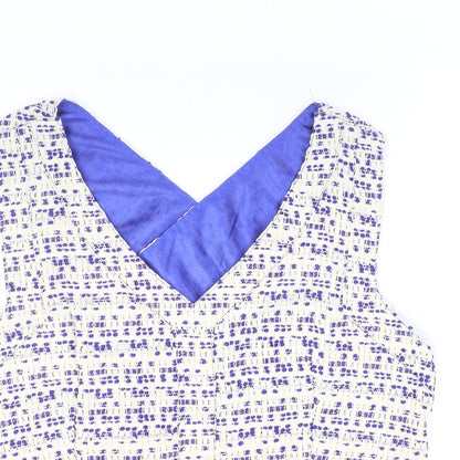 Womens UK Size L Drole de copine White Wrap T-Shirt