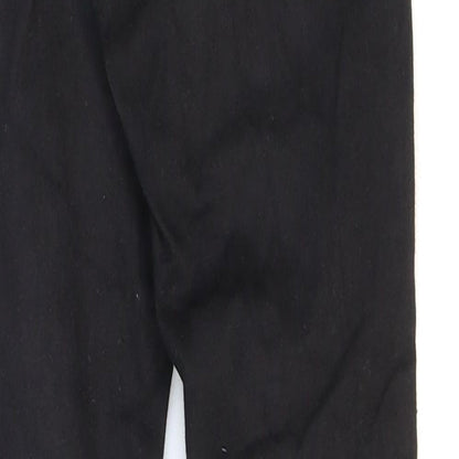 Womens UK Size S Dr. Denim Regular Fit Skinny Black Jeans