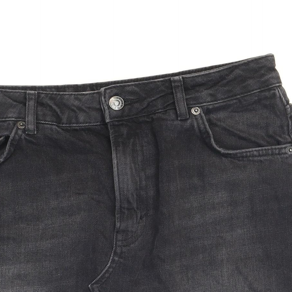 Womens UK Size 10 Topshop Mini Denim Skirt