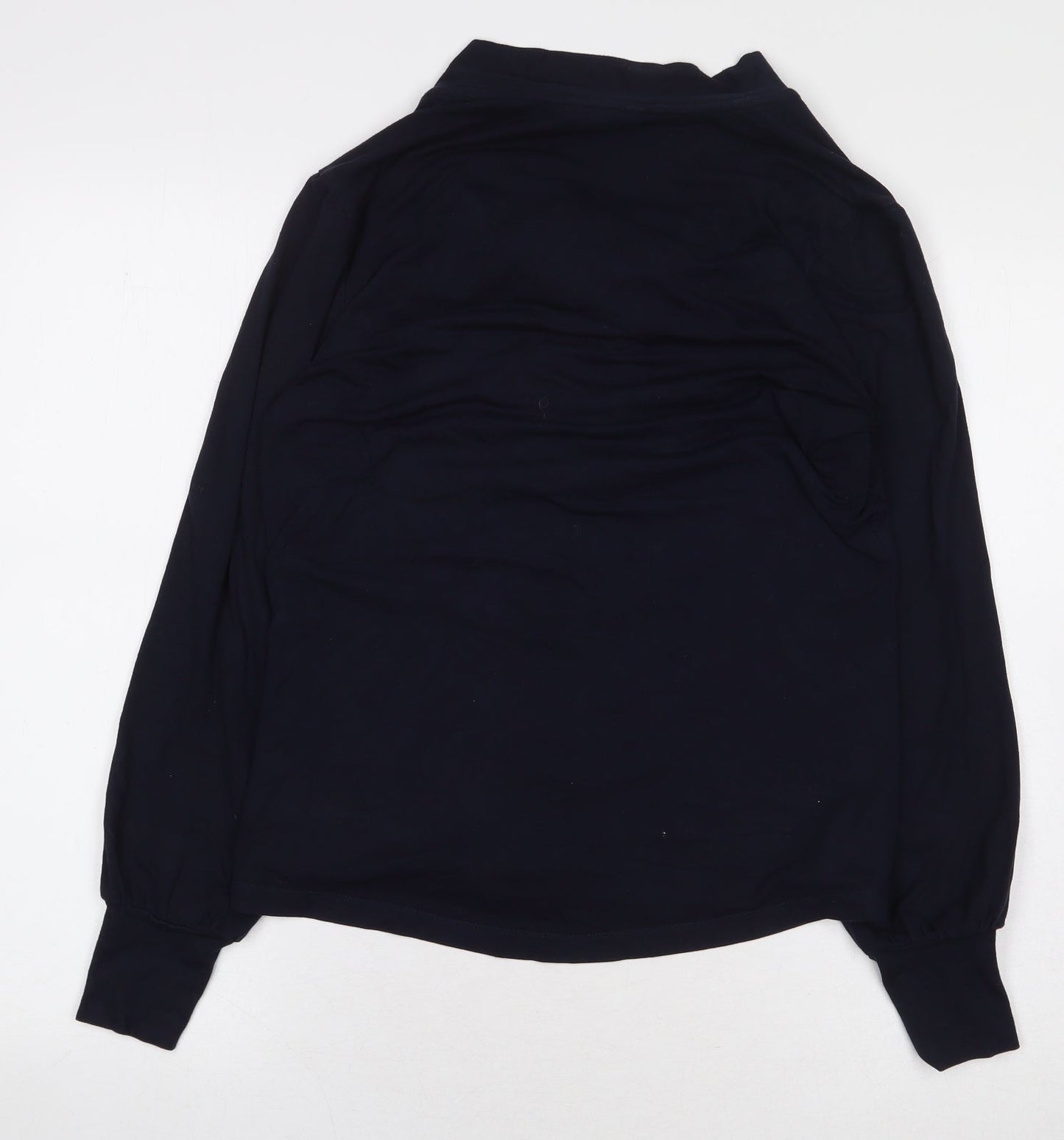 Womens UK Size 10 Baukjen Blue Basic Button-Up