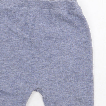 TU Boys Grey Polyester Jogger Trousers Size 6-9 Months