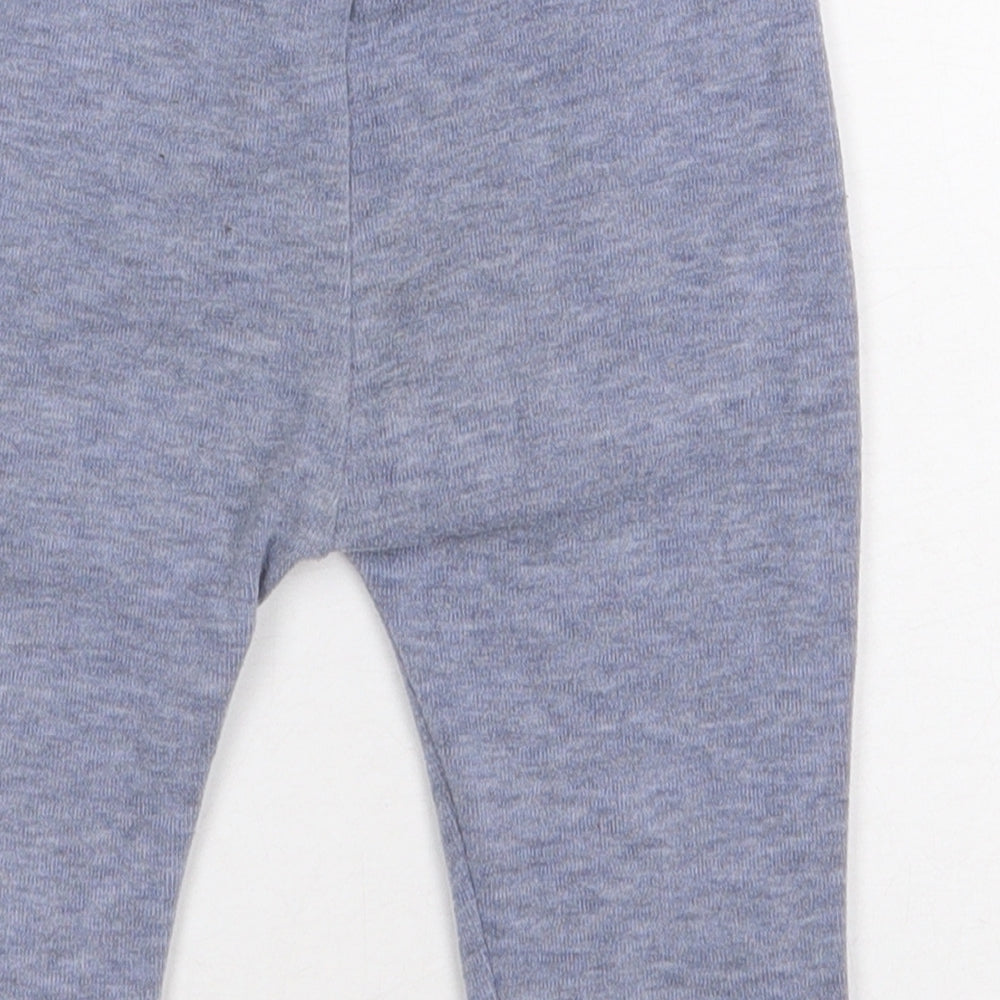 TU Boys Grey Polyester Jogger Trousers Size 6-9 Months