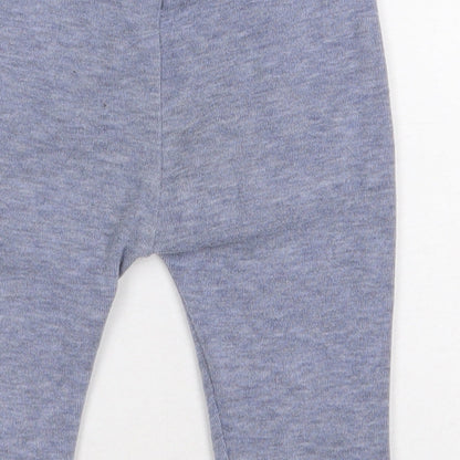 TU Boys Grey Polyester Jogger Trousers Size 6-9 Months