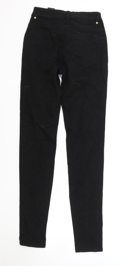 Womens UK Size 6 H&M Regular Fit Skinny Black Jeans