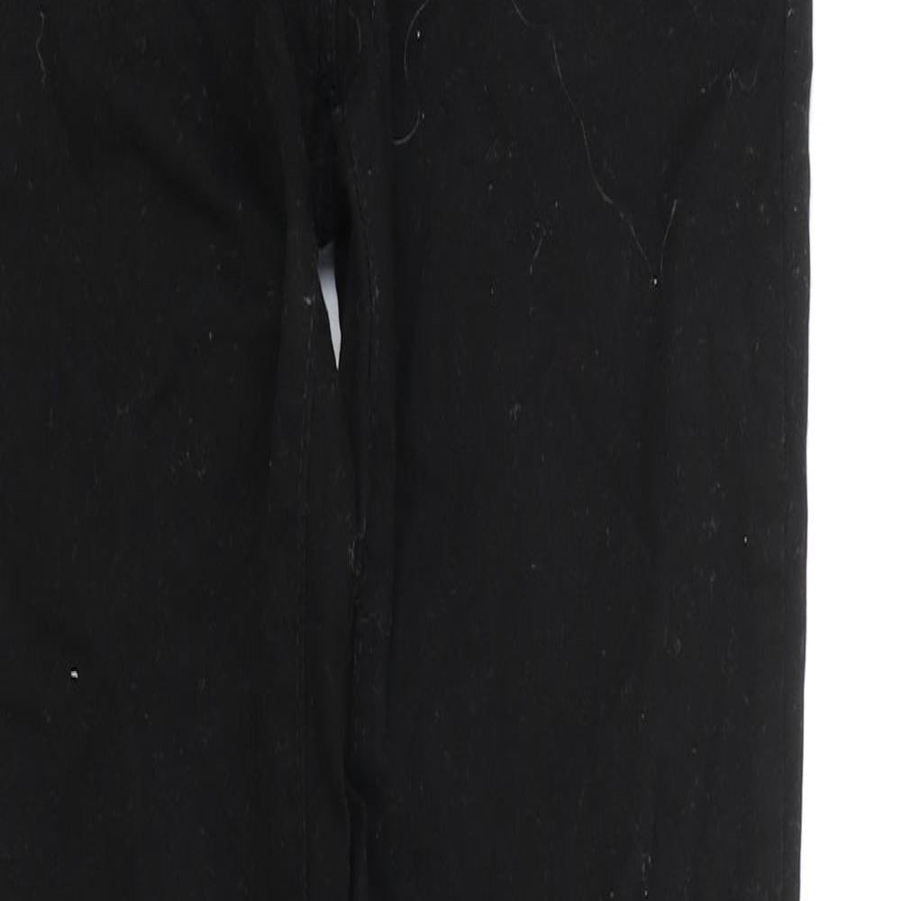 Womens UK Size 6 H&M Regular Fit Skinny Black Jeans