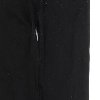 Womens UK Size 6 H&M Regular Fit Skinny Black Jeans