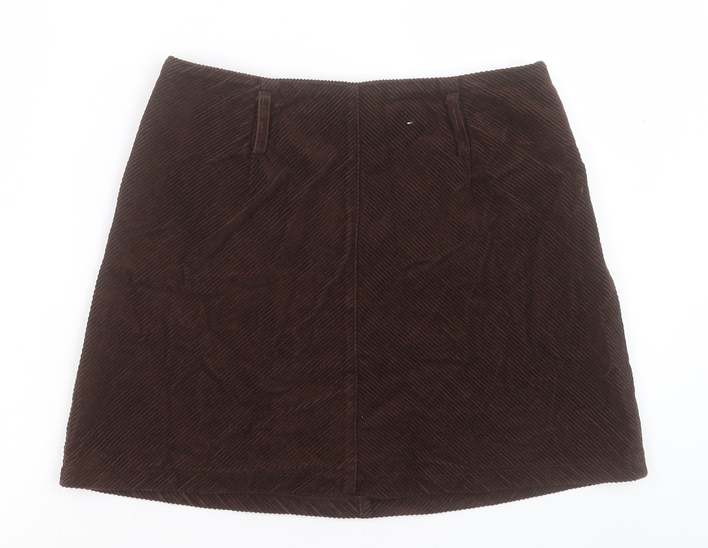 Womens UK Size 12 Denim & Co. A-Line Corduroy Skirt