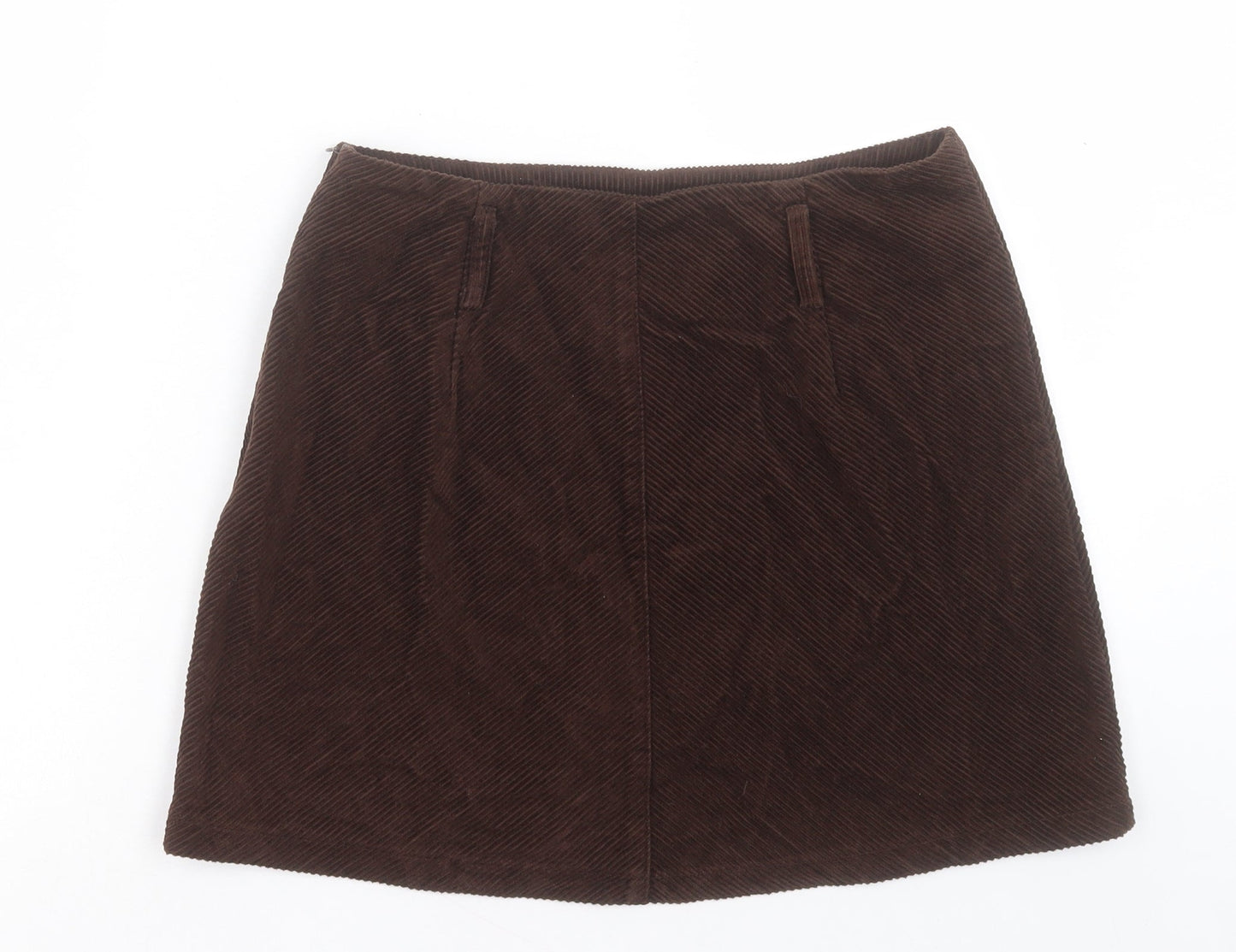 Womens UK Size 12 Denim & Co. A-Line Corduroy Skirt