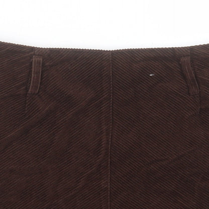 Womens UK Size 12 Denim & Co. A-Line Corduroy Skirt