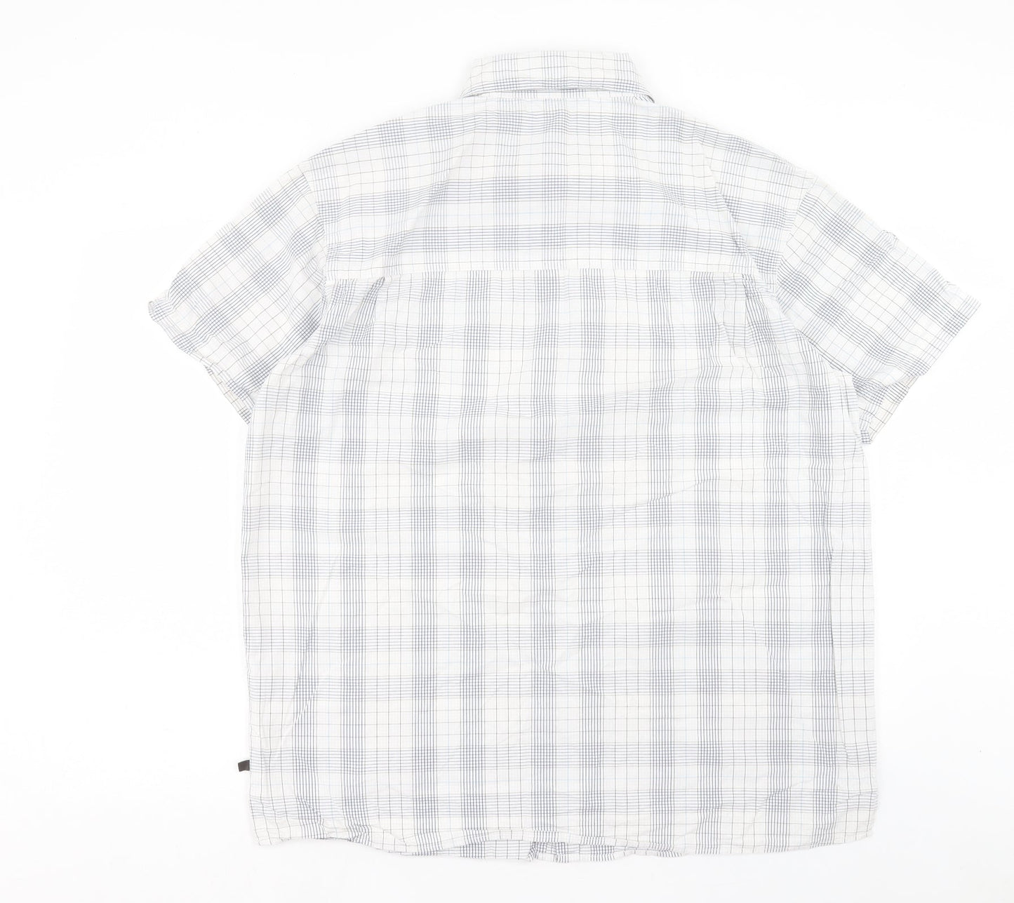 Mens UK Size XL Hawkshead White  Button-Up Short Sleeve Casual Shirt