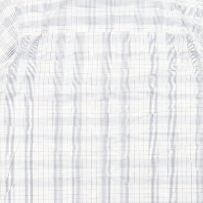 Mens UK Size XL Hawkshead White  Button-Up Short Sleeve Casual Shirt