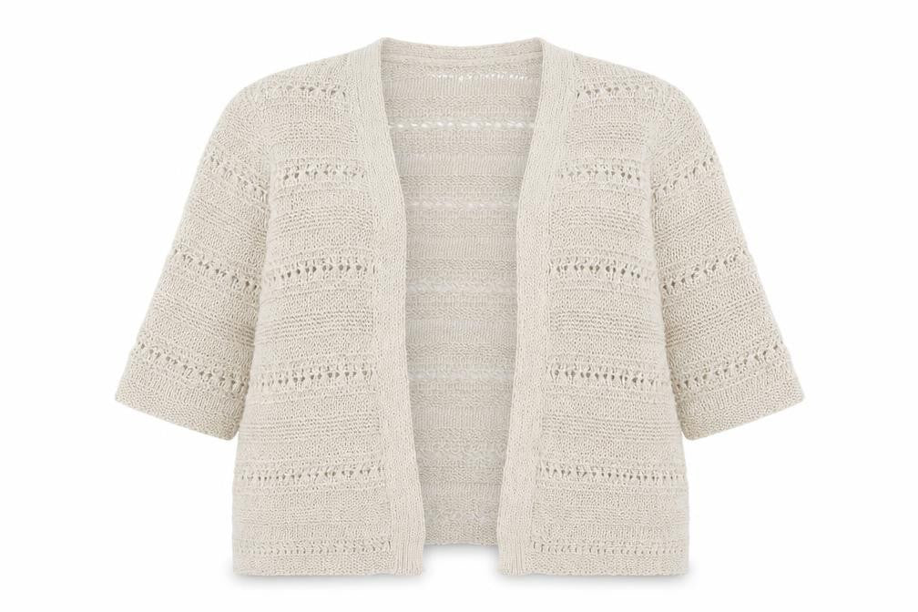 Womens UK Size 16 George Brown Cardigan Jumper