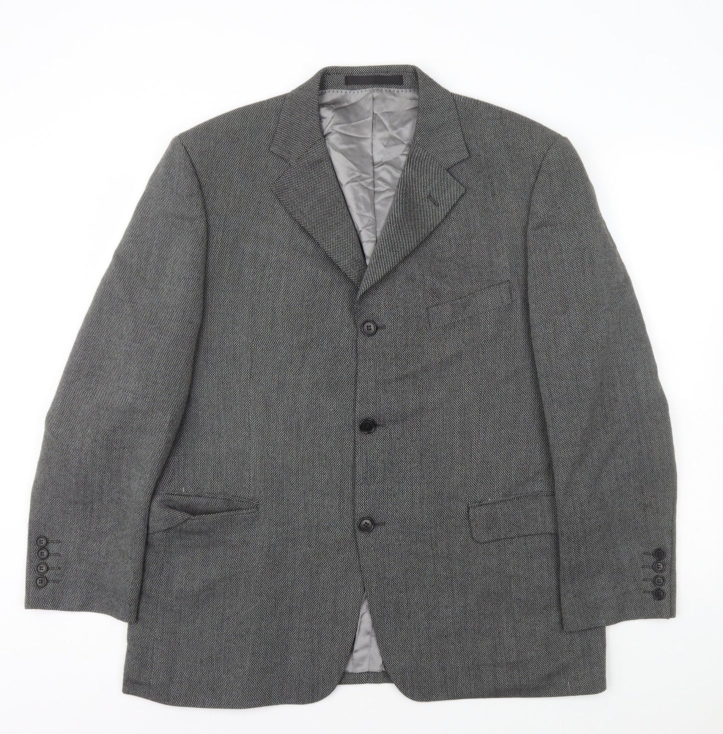 Mens UK Size L Marks and Spencer Regular Grey Suit Jacket