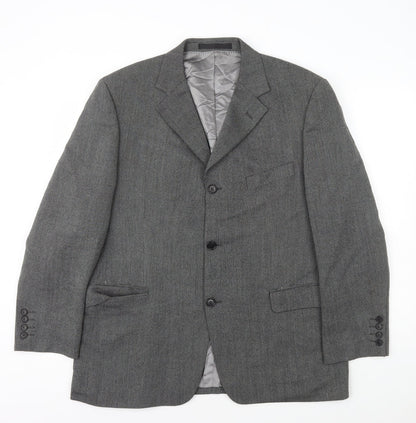 Mens UK Size L Marks and Spencer Regular Grey Suit Jacket