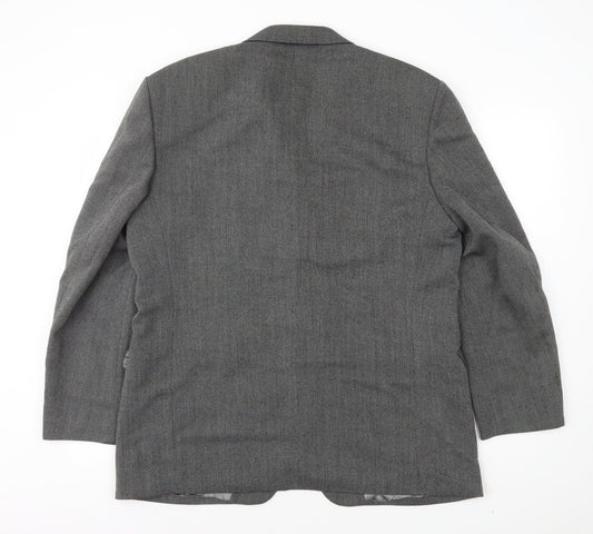 Mens UK Size L Marks and Spencer Regular Grey Suit Jacket