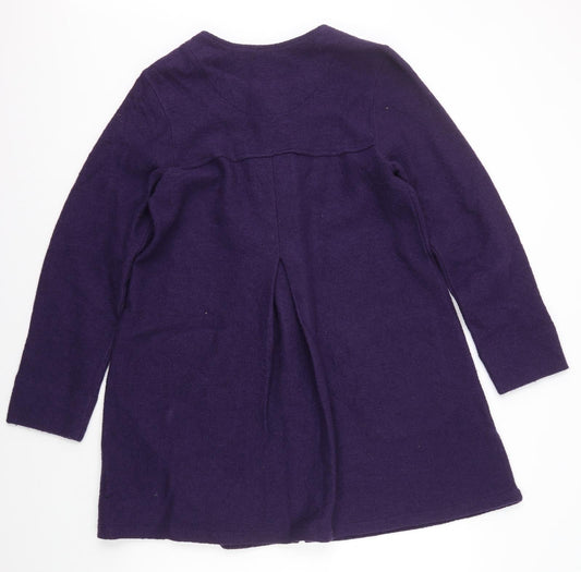 Womens UK Size S Adini Purple Pea Coat