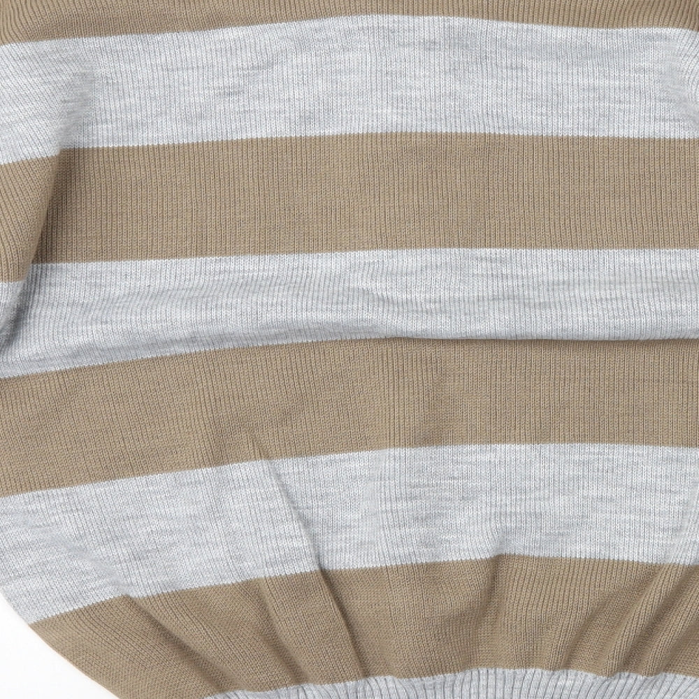 Womens UK Size 10 Yours Grey Pullover Jumper