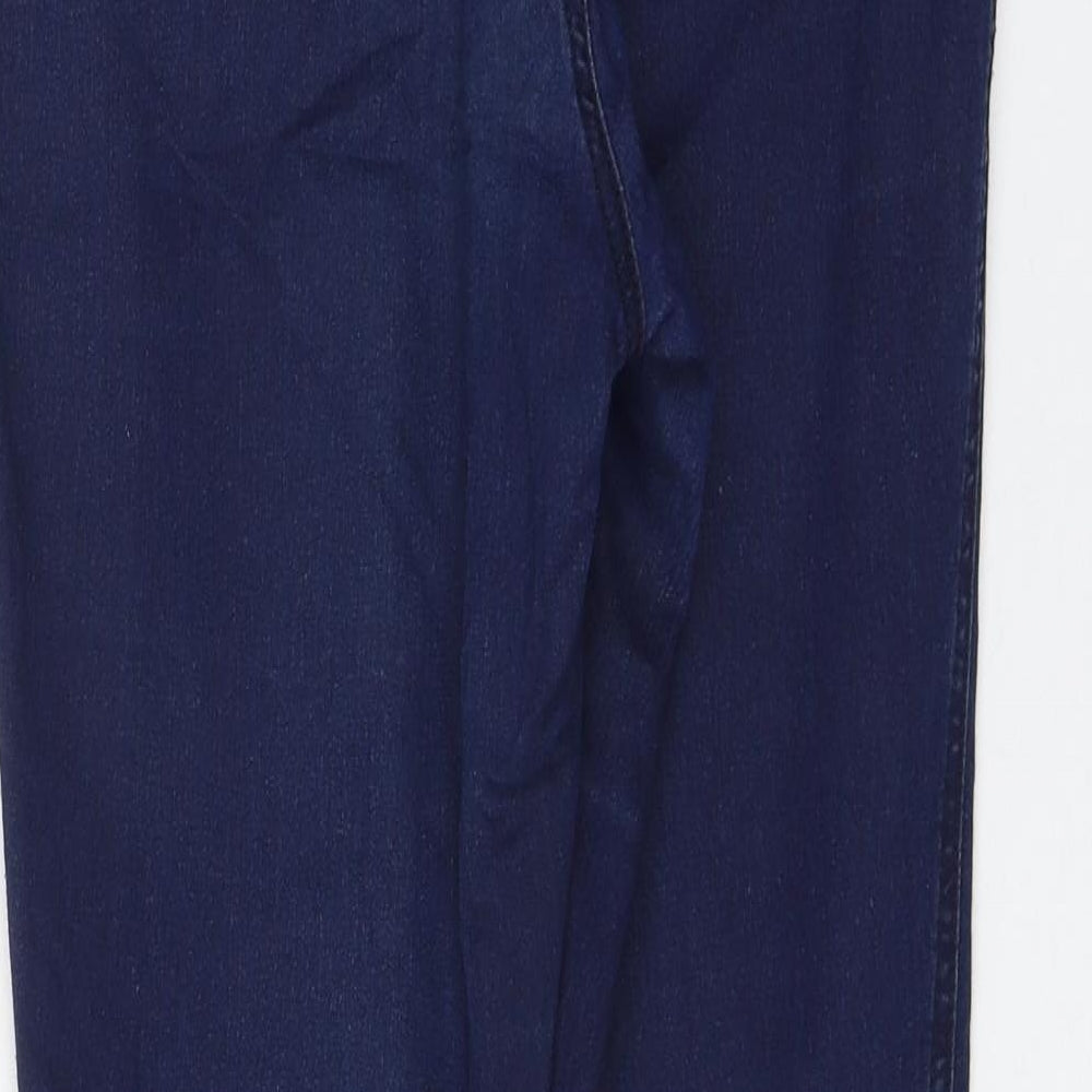 ASOS Womens Blue Cotton Jegging Jeans Size 28 in L28 in Regular Zip