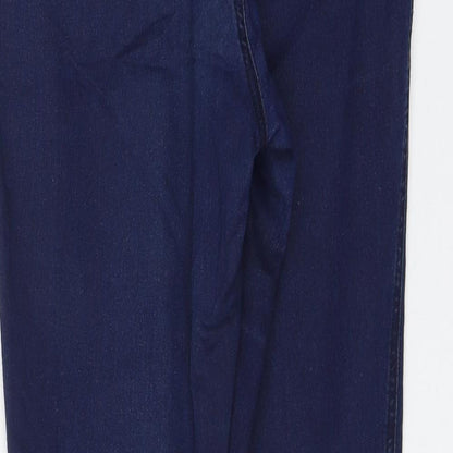 ASOS Womens Blue Cotton Jegging Jeans Size 28 in L28 in Regular Zip
