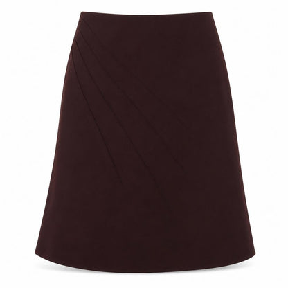 MIA Womens Red Polyester A-Line Skirt Size 36 in