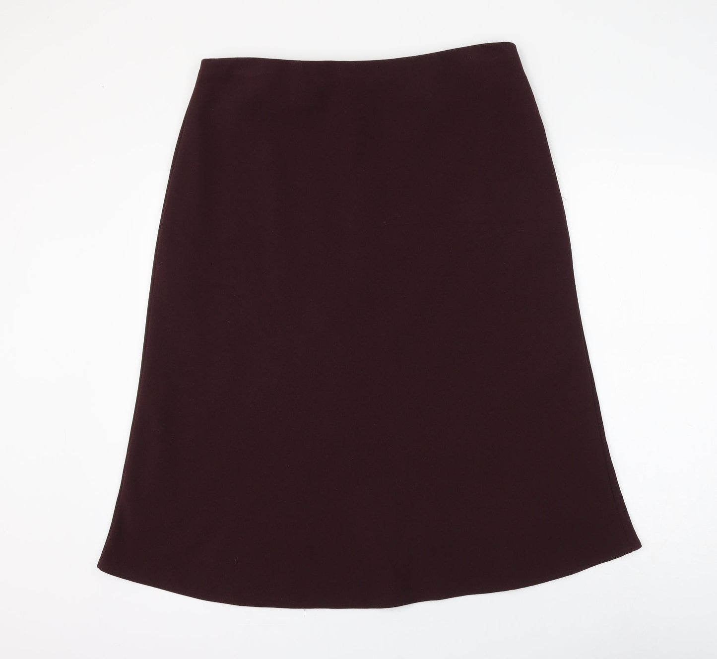 MIA Womens Red Polyester A-Line Skirt Size 36 in