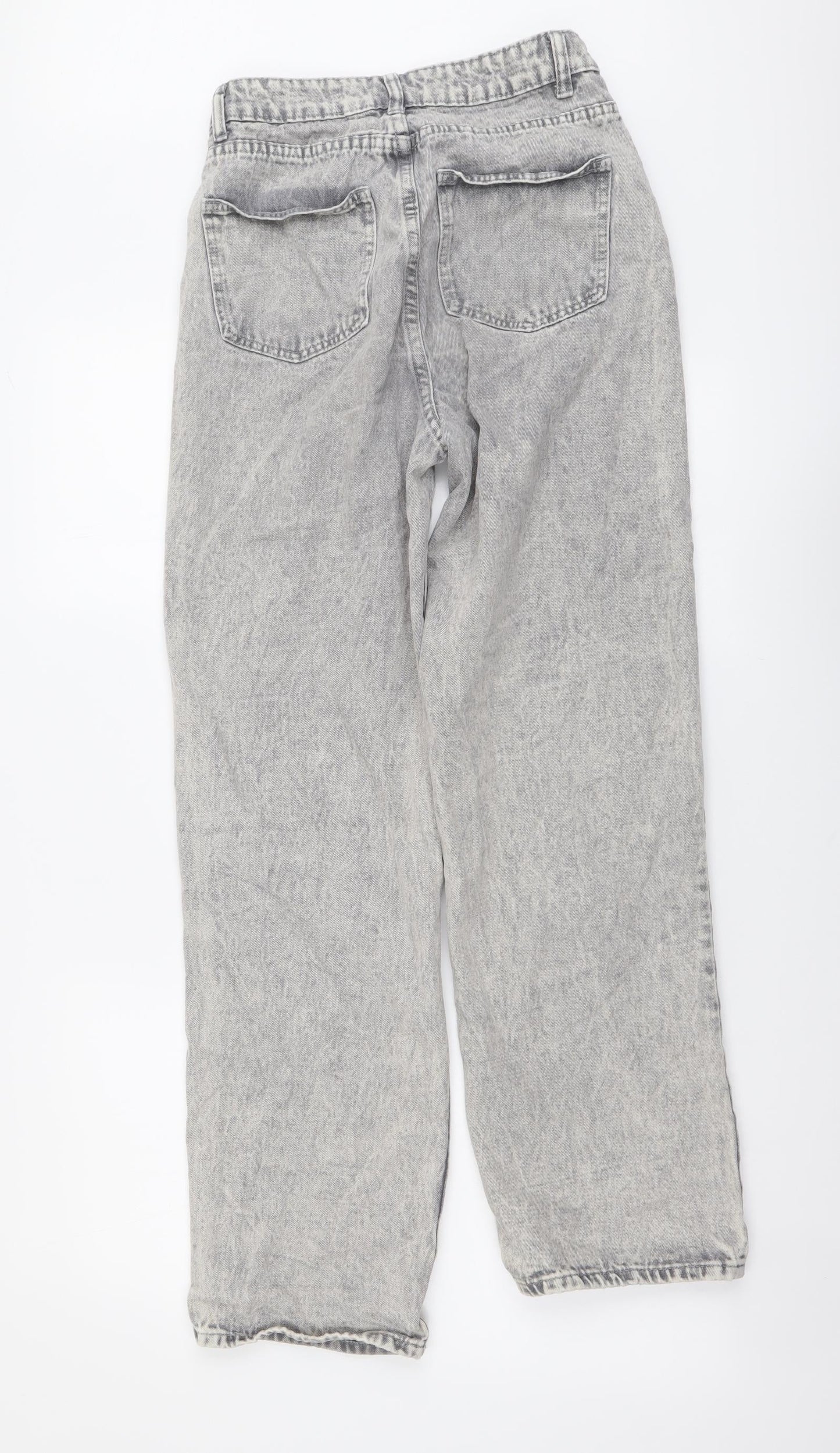SheIn Womens Grey Cotton Jegging Jeans Size XS L29 in Regular Button