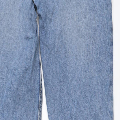 Mens UK Size 30 in Topshop Regular Fit Skinny Blue Jeans