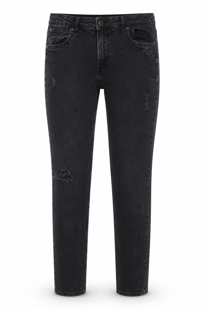 Womens UK Size L Bershka Regular Fit Skinny Grey Jeans