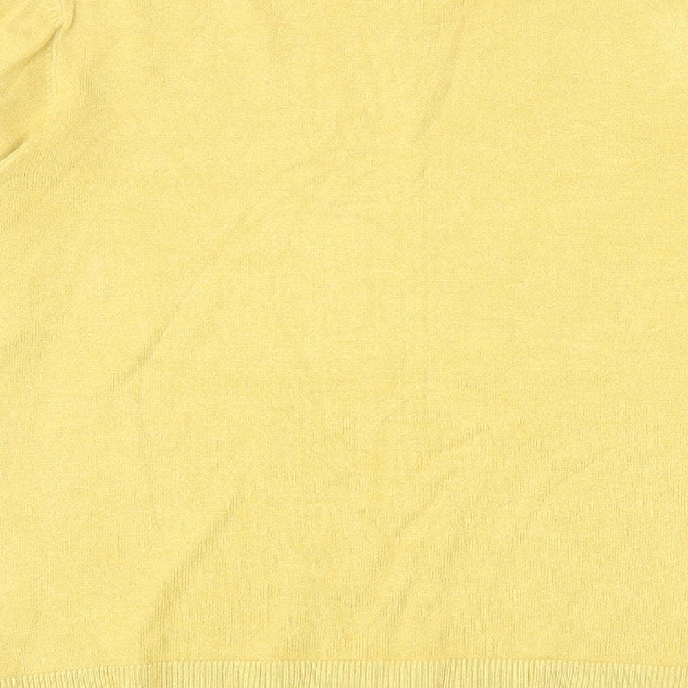 Womens UK Size L Paramour Yellow Pullover Jumper