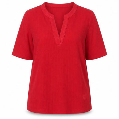 Womens UK Size 12 Dorothy Perkins Red Basic Blouse
